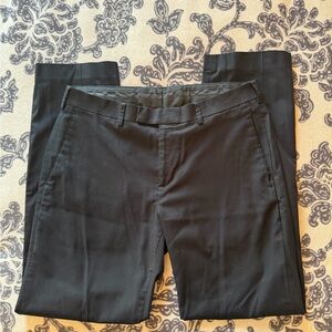 Savane Classic Black Dress Pants for Men